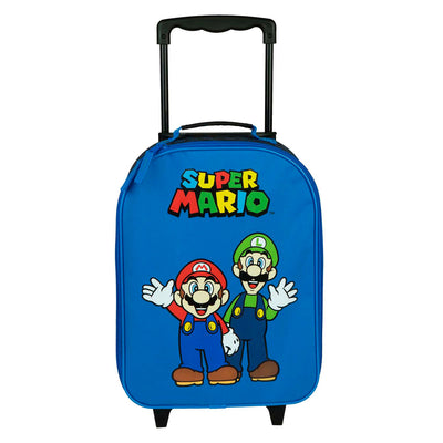 Trolley des enfants en couverture Super Mario Blauw