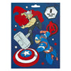 Stickerboek Avengers sous couverture avec 8 feuilles