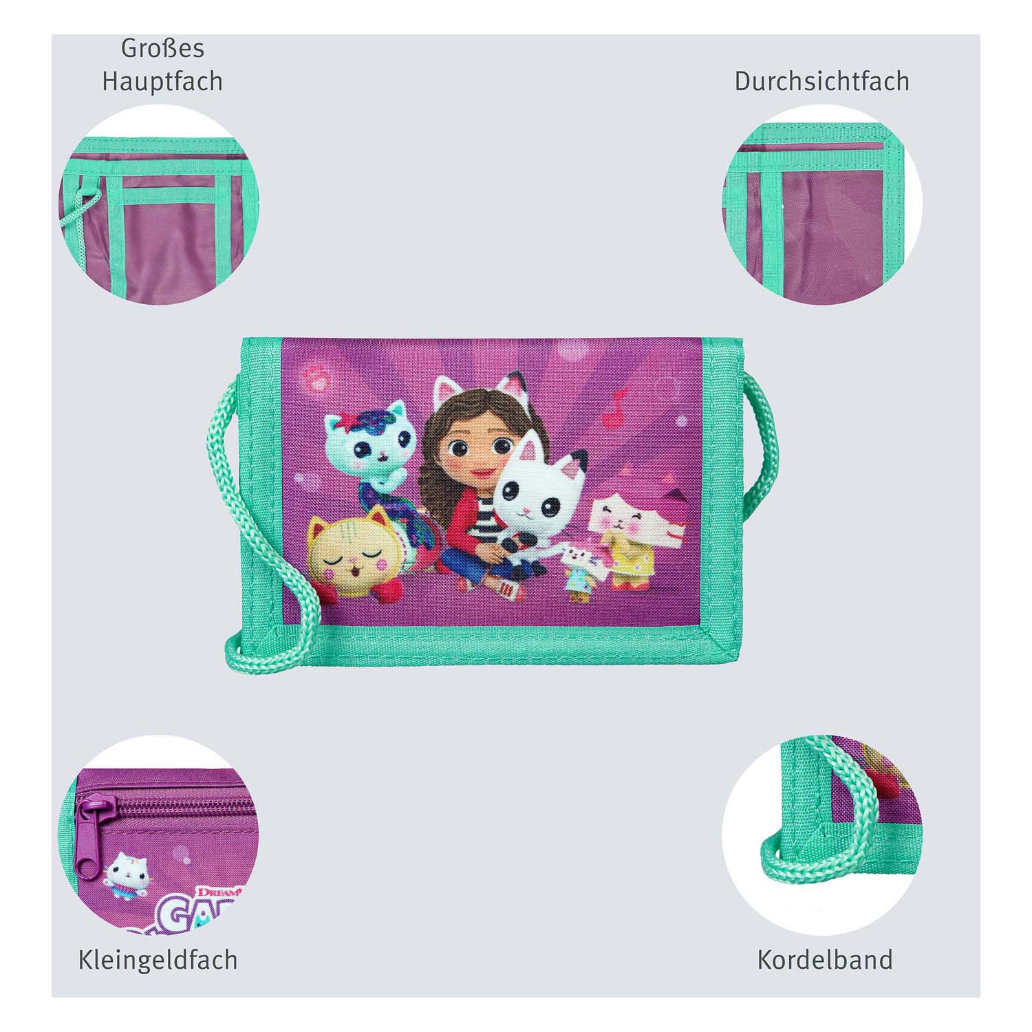 Wallet Undercover Gabby's Dollhouse