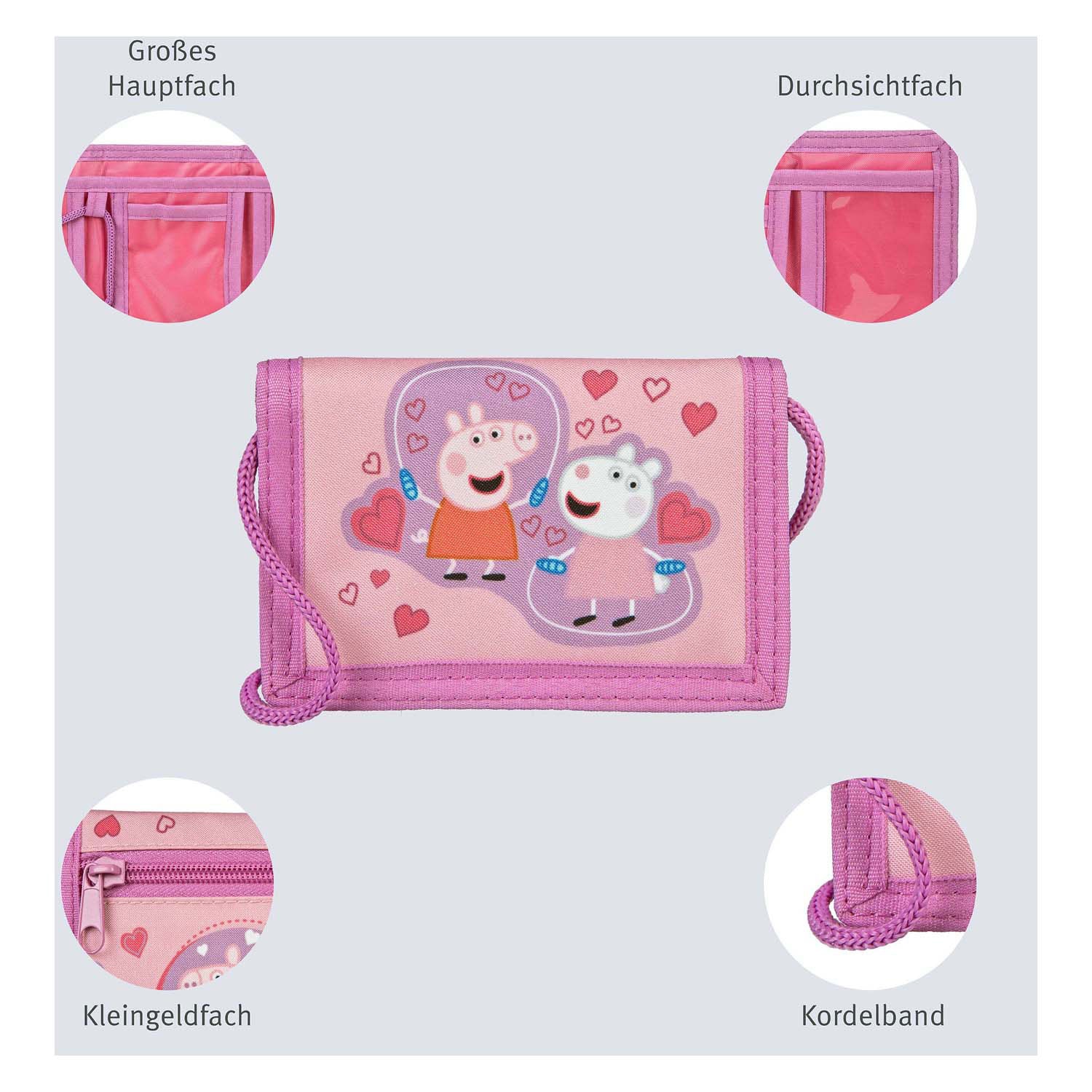 Portefeuille d'infiltration de PEPPA Pig