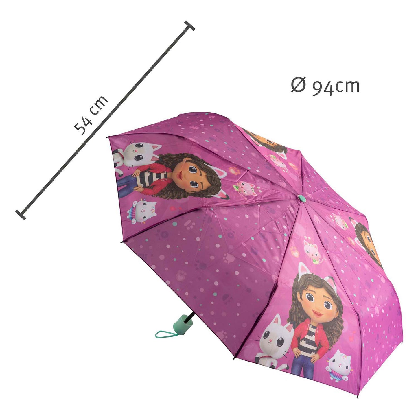 Poppenhuis de parapluie sous couverture, 94 cm