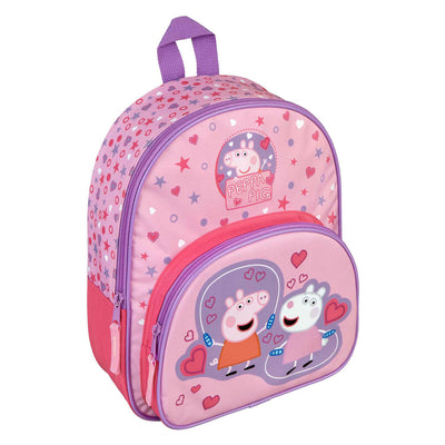Sac à dos infiltré avec poche avant peppa cochon