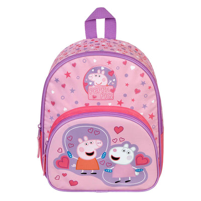 Sac à dos infiltré avec poche avant peppa cochon