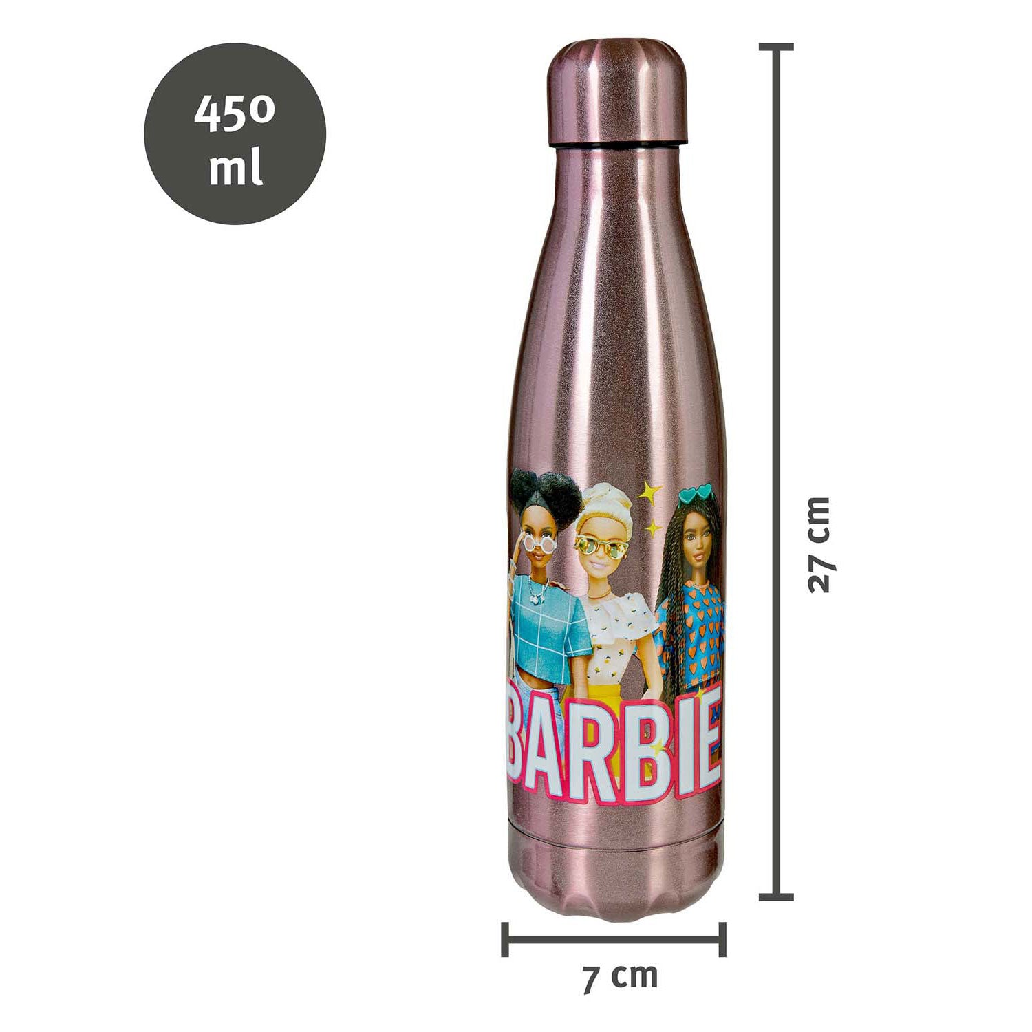 Barbie sous-couvercle en acier inoxydable Barbie, 450 ml