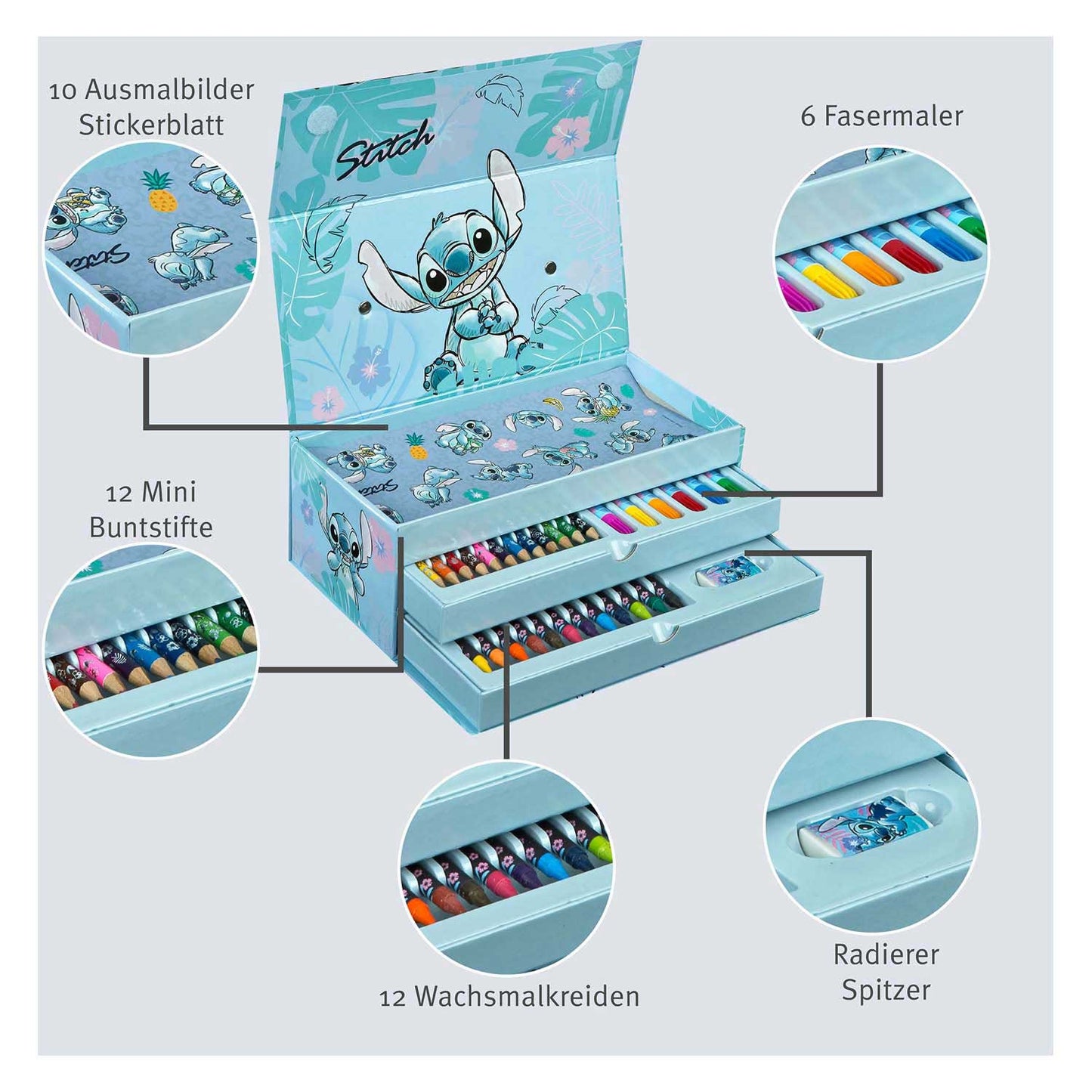 Case de couleur de point d'infiltration - 44dlg.