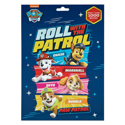 Feuilles d'autocollants Undercover PAW PATROL - 1000ST.