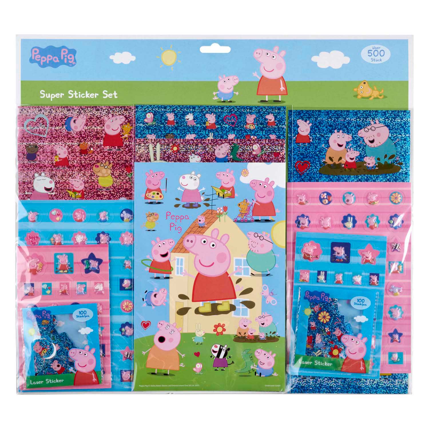 Set autocollant en civil Pig Pig, 500dlg.