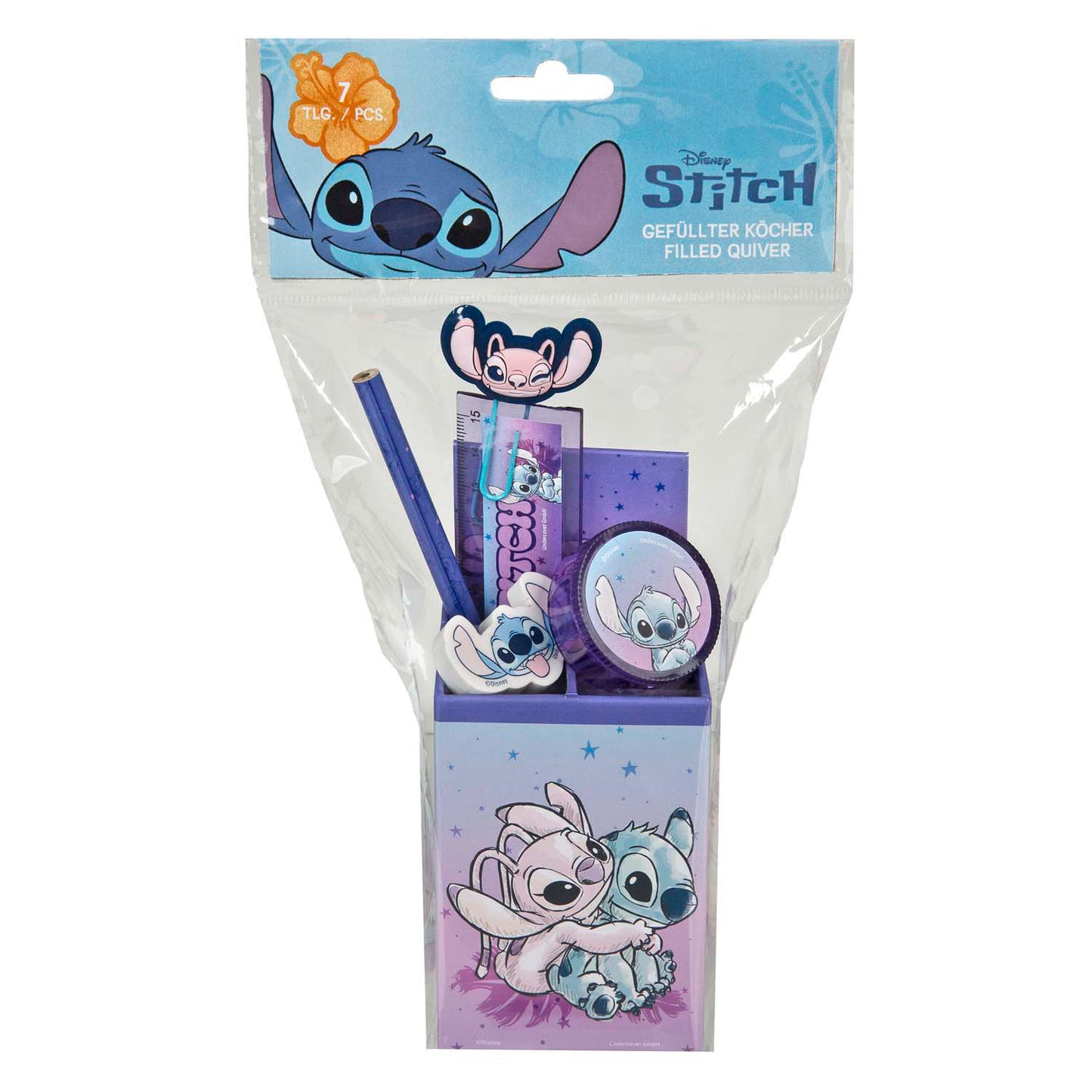 Ensemble de bureau Undercover Stitch - 7 pièces.