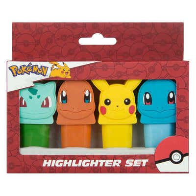 Undercover mini surligneurs Pokémon - 4 pcs.