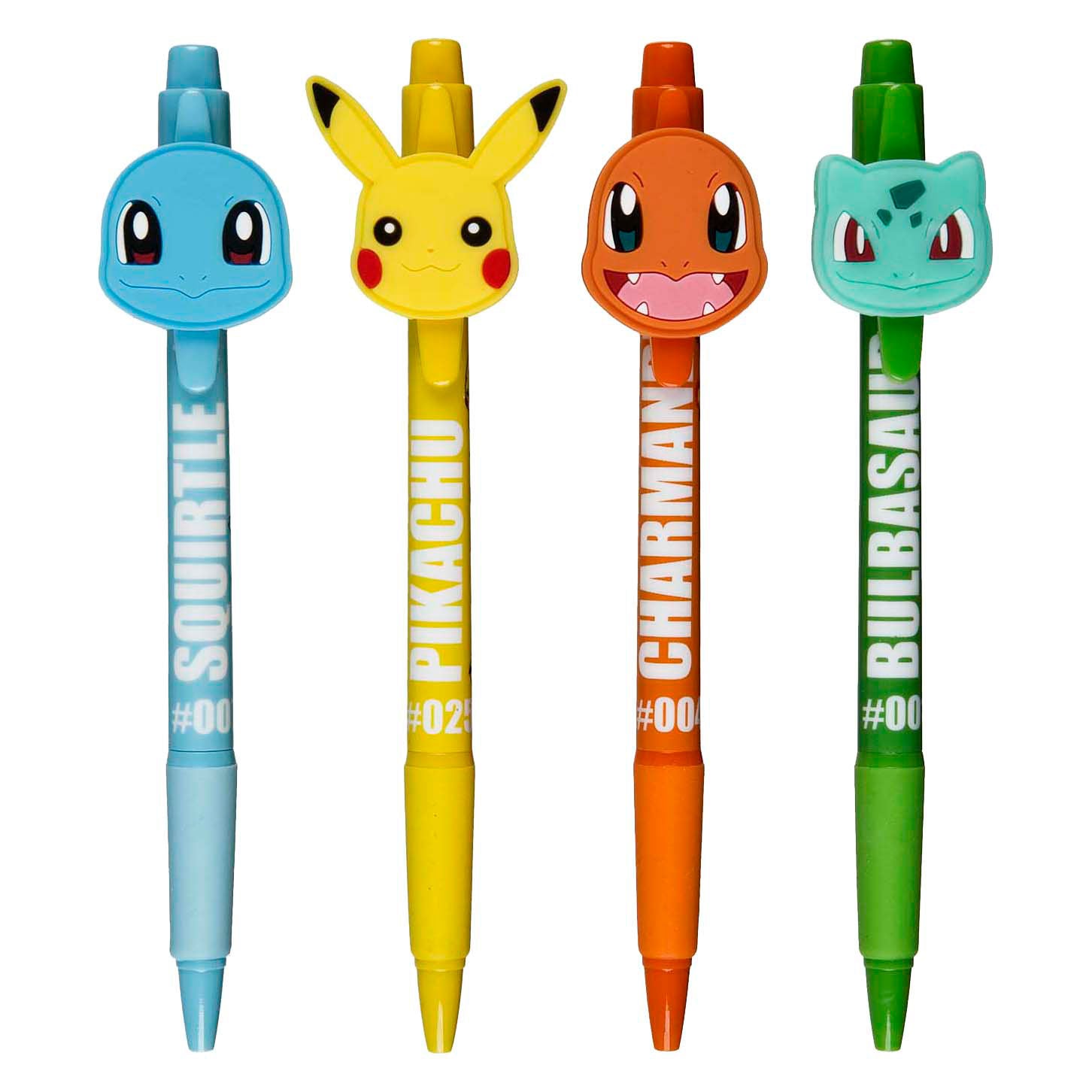 Ensemble Undercover de stylos à bille Pokémon - 4 pcs.
