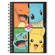 Carnet Undercover avec 3 onglets Pokémon