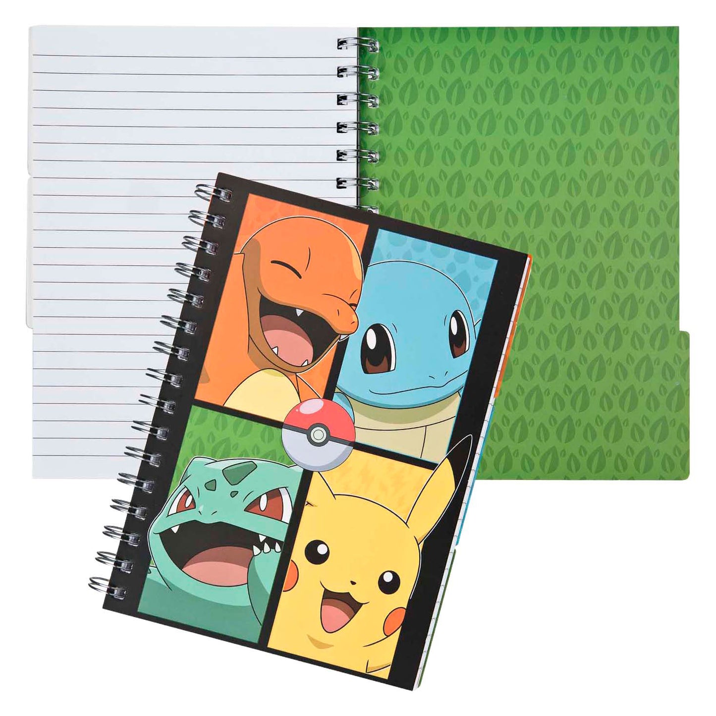 Carnet Undercover avec 3 onglets Pokémon