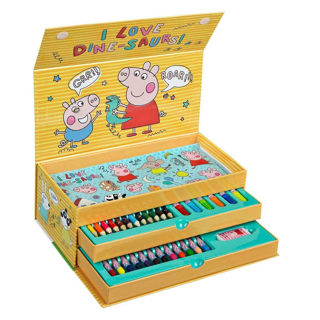 Trousse de coloriage Peppa Pig - 44 pcs.