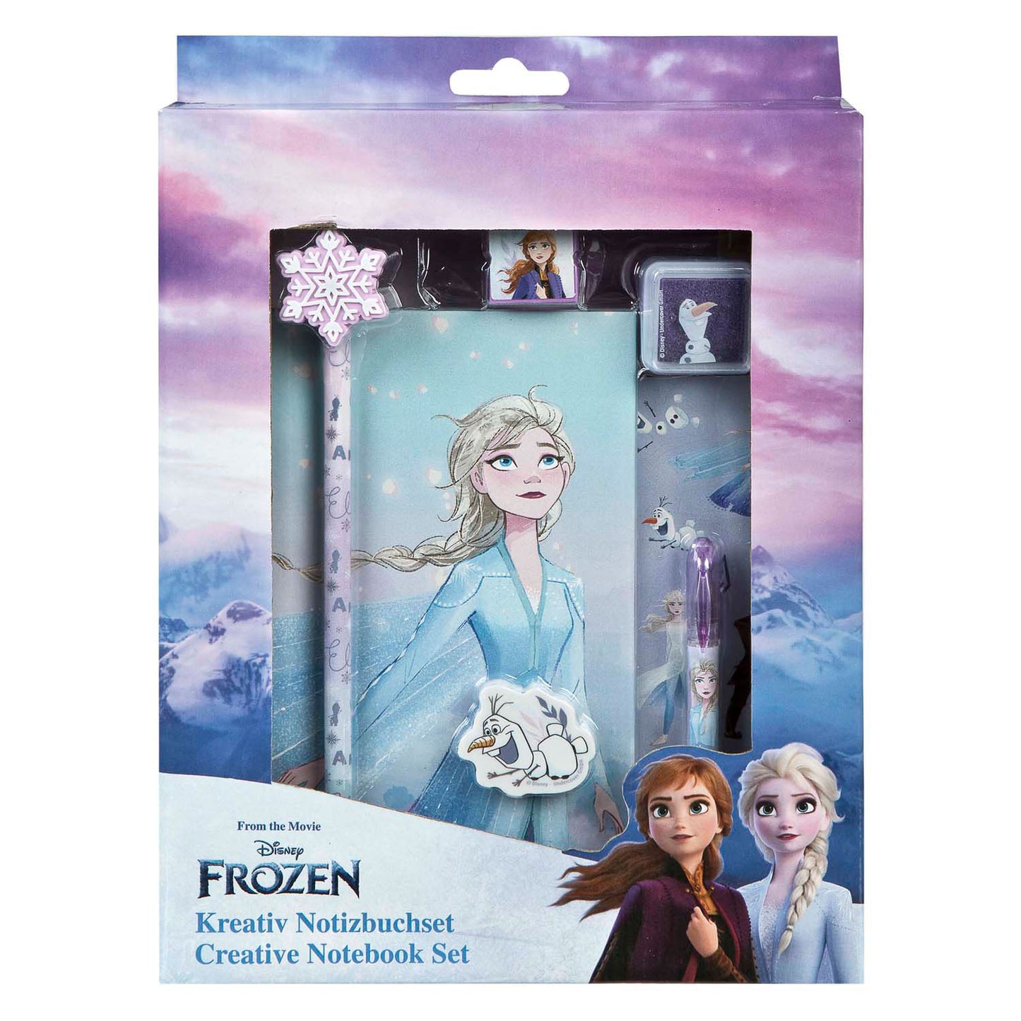 Ensemble de bloc-notes Disney La Reine des Neiges - 7 pcs.
