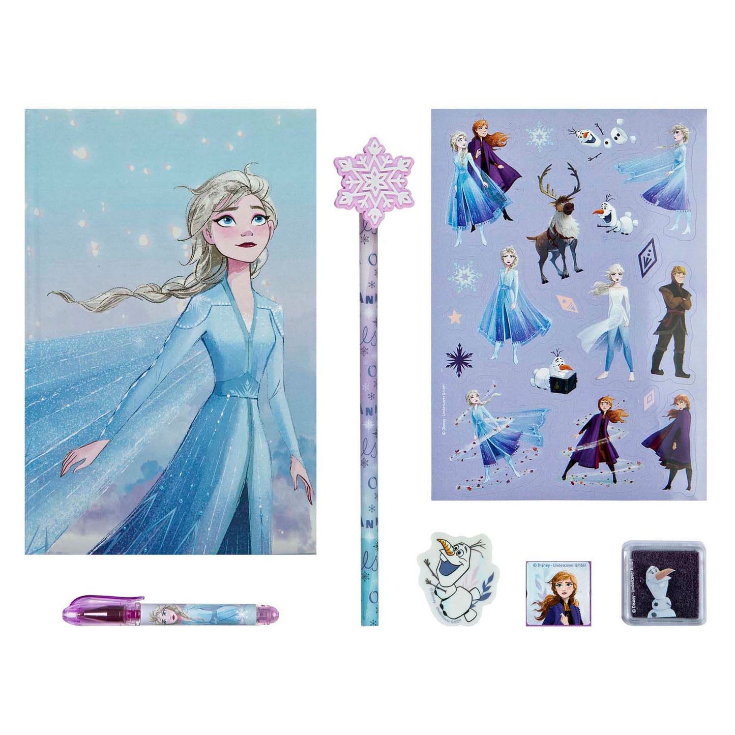 Ensemble de bloc-notes Disney La Reine des Neiges - 7 pcs.