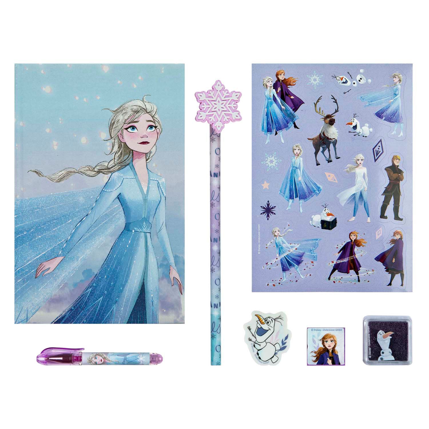 Ensemble de bloc-notes Disney La Reine des Neiges - 7 pcs.
