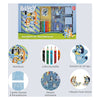 Undercover mega set de couleurs et tampons bluey - 15 pcs.