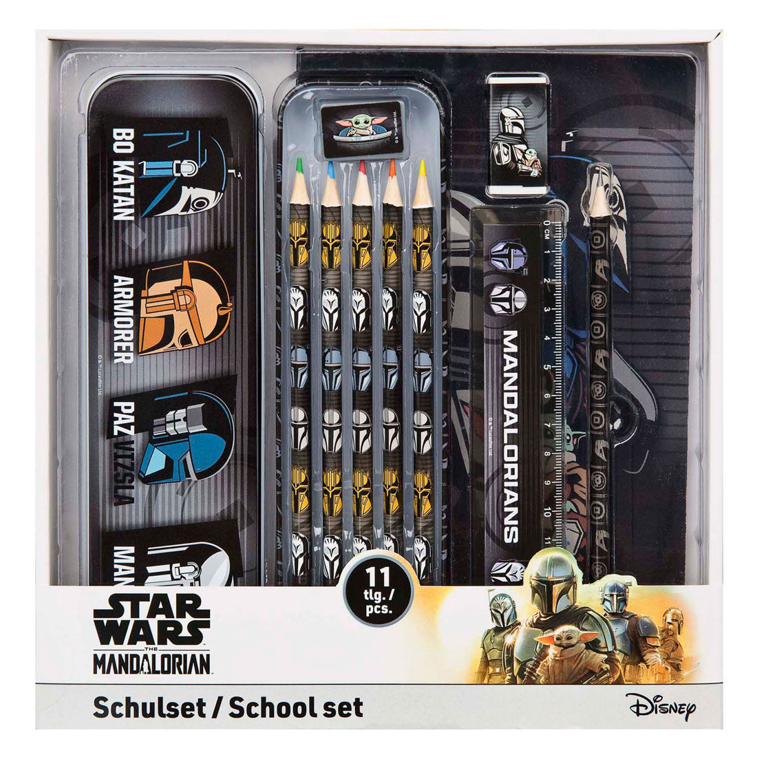 Ensemble de papeterie star wars - 11 pcs.