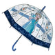 Parapluie transparent Undercover gelé