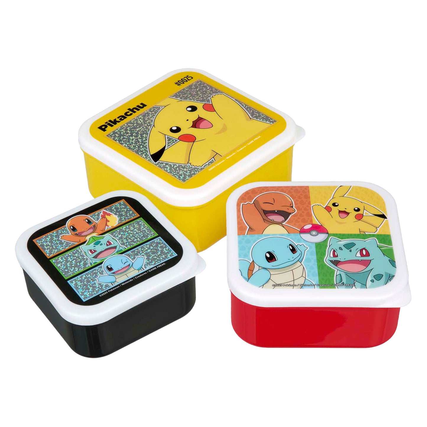 Boîtes à collations secrètes Pokémon - 3 pièces.