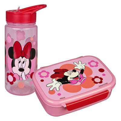 Ensemble poubelle à lunch et gobelet Undercover Minnie Mouse