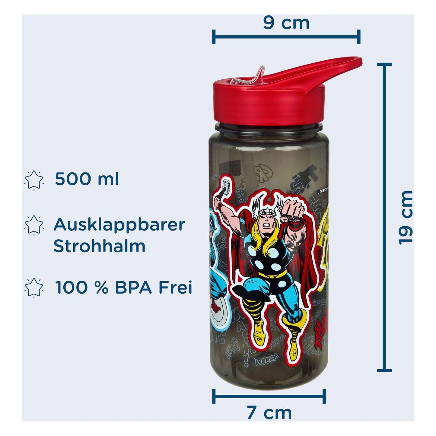 Undercover Gourde Aero Marvel Avengers - 500ml