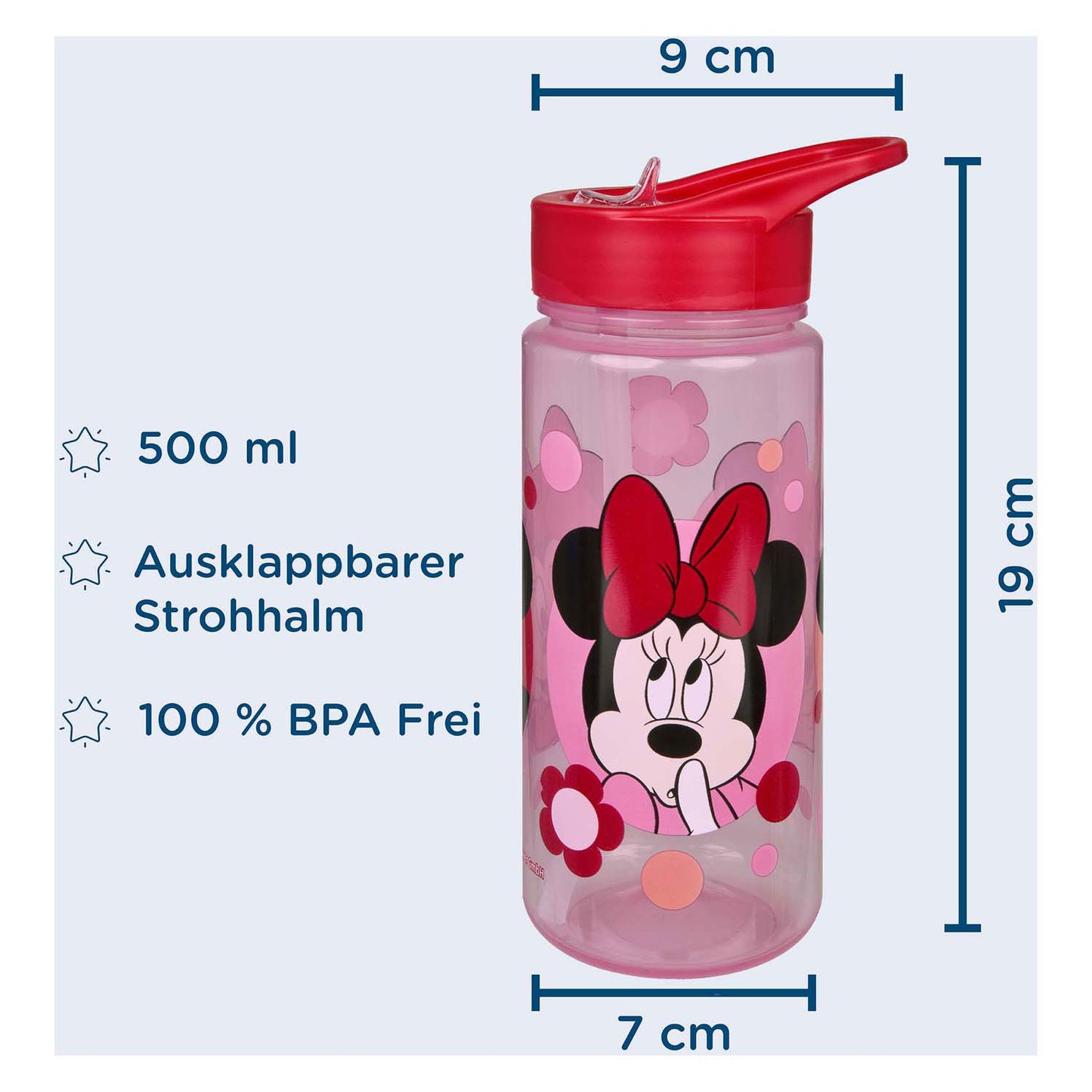 Undercover Gourde Aero Minnie Mouse - 500ml
