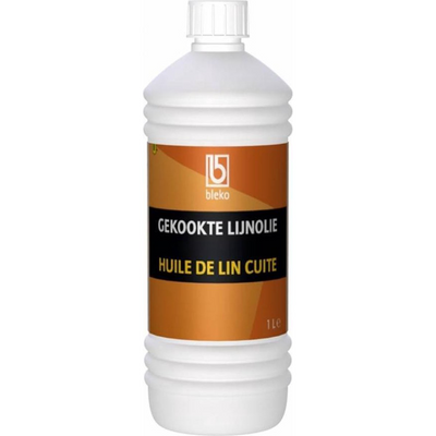 Bleko 1070061 - huile de lin bouillie 0,5l | 4 pièces
