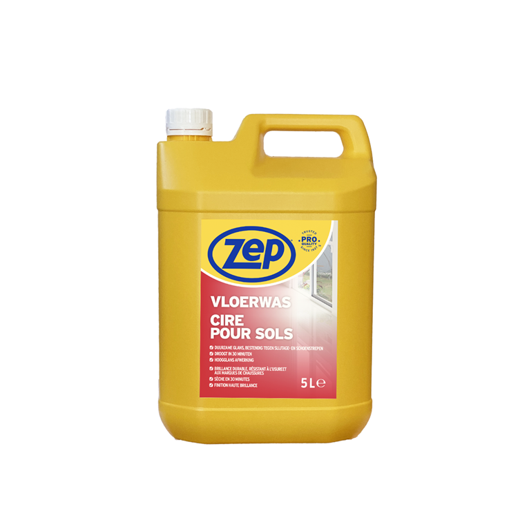 Zep 1070032 - cire pour sols 5l | 4 pièces