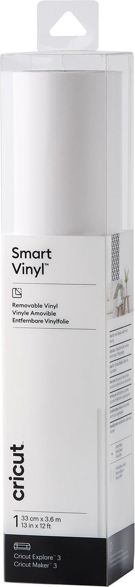Film amovible Cricut smart vinyl™ blanc