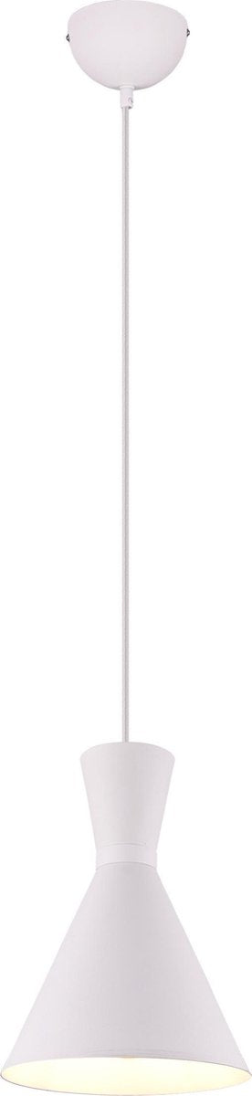 Rl vis ta lumière réalité enzo - lampe suspendue - blanc mat - excl. 1x e27 28w