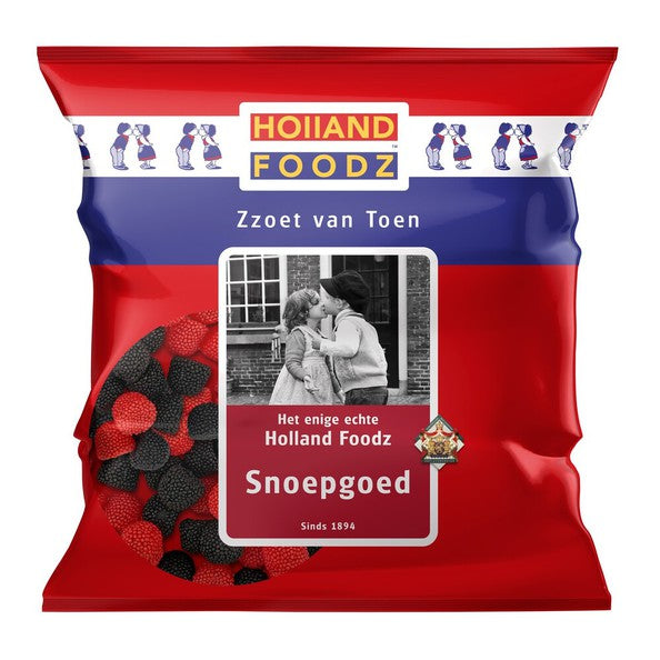 Holland foodz sachet de mélange de mouchetures de mûres et de framboises (6x 500gr)