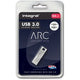 Clé USB arc intégral 64 Go argent