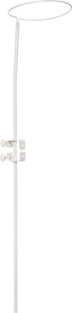 Jollein baby Peak Stick pour voile - blanc - avec fixation par pince