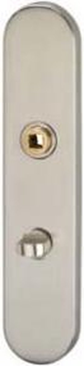 Bouclier de porte Impresso ovale WC inox