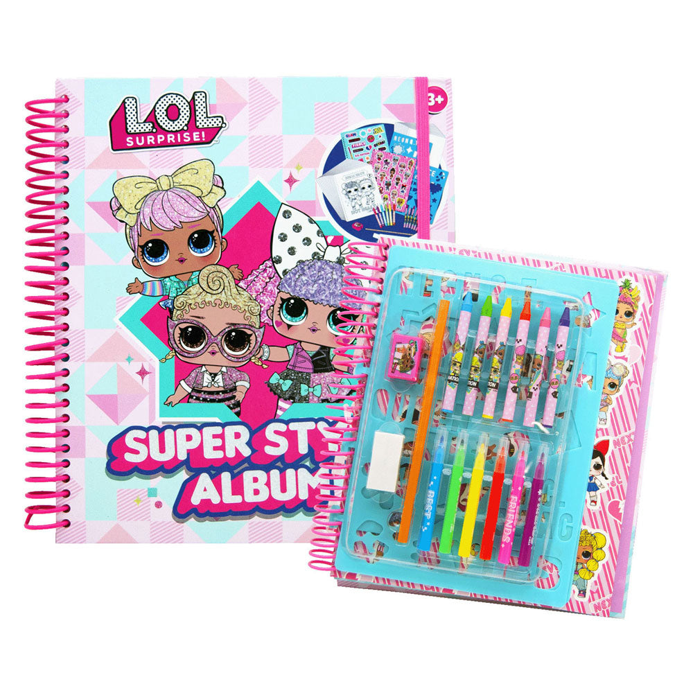MDR. Ensemble de couleurs d'album Super Style