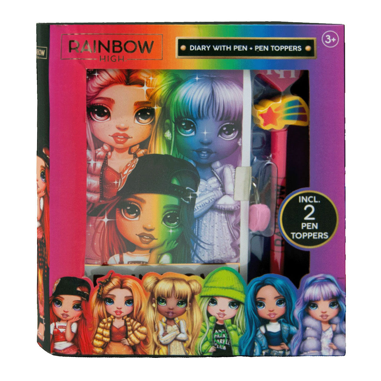 Rainbow High Rainbow High Journal avec des stylos