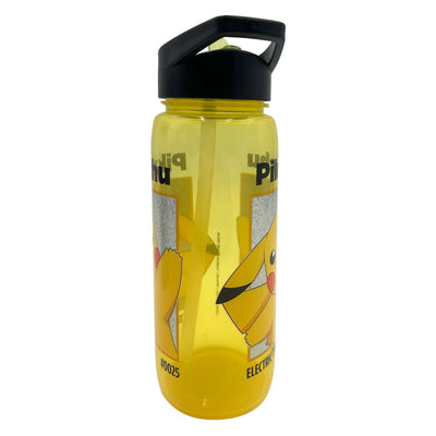 Bouteille de boisson Pokémon avec de la paille