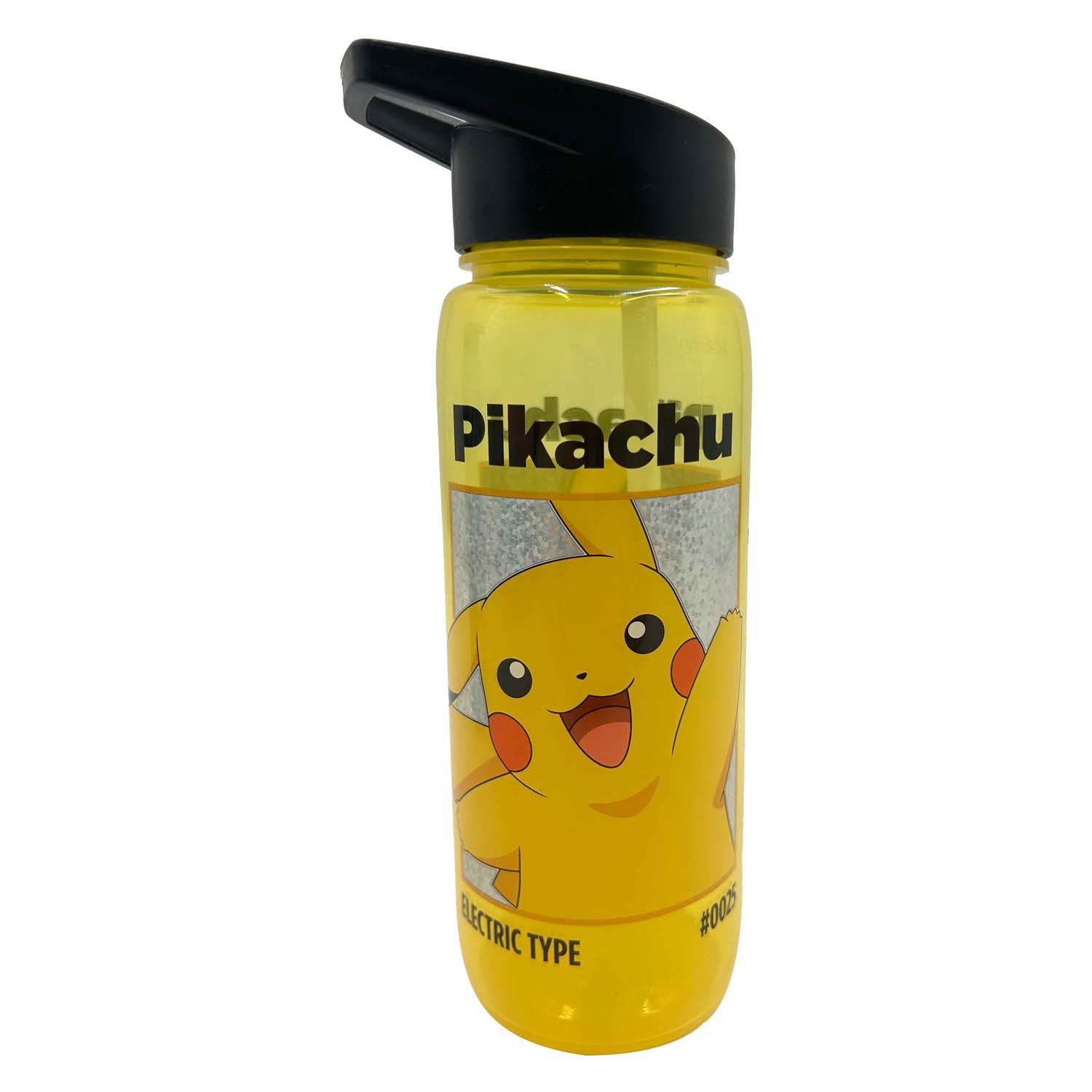 Bouteille de boisson Pokémon avec de la paille