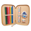 Trousse à crayons remplie de 2 compartiments Disney Stitch