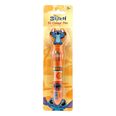 Stylo de couleur Stitch 10 avec topper