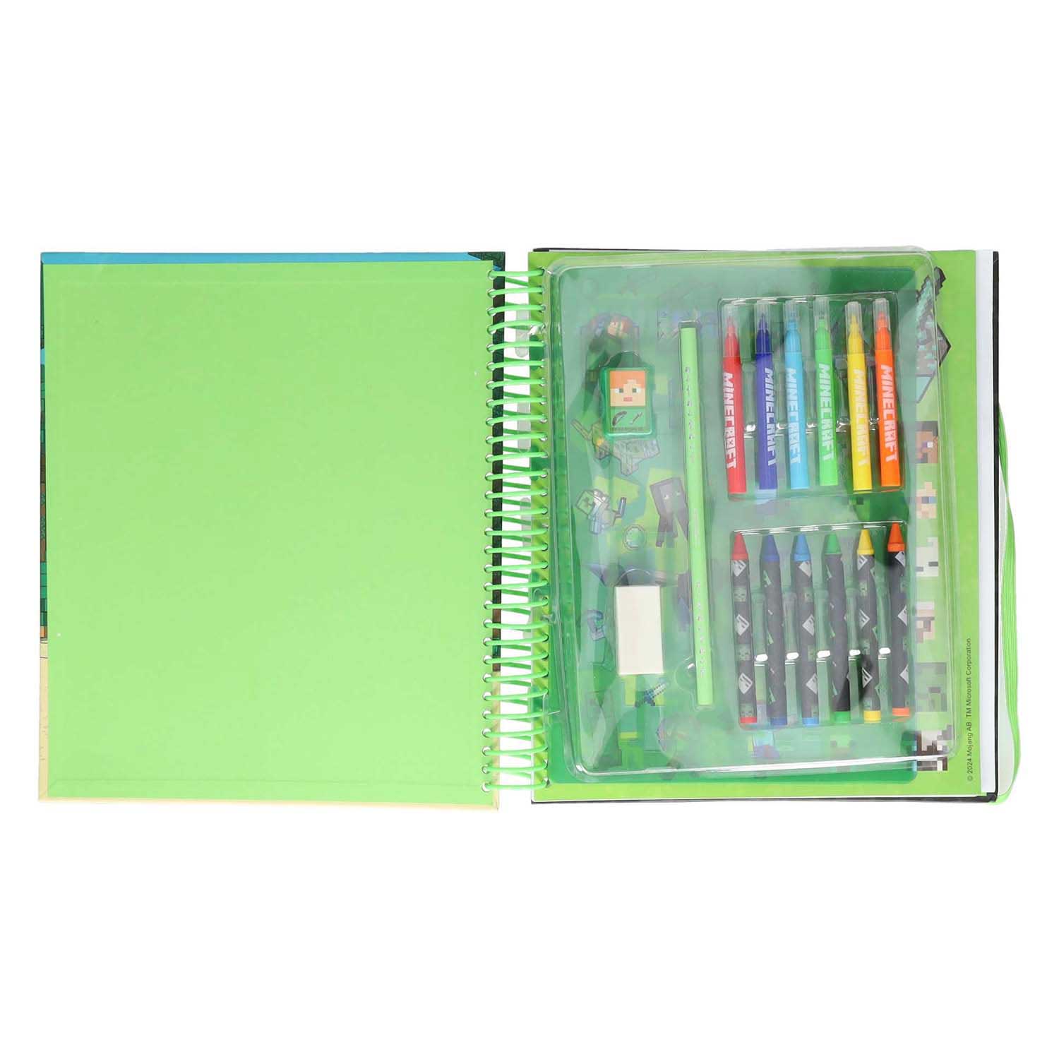 Minecraft Super Activity Book avec des autocollants