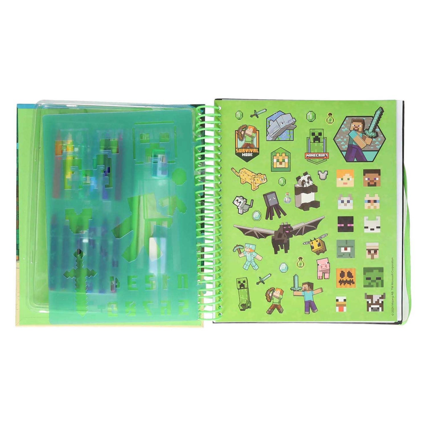 Minecraft Super Activity Book avec des autocollants