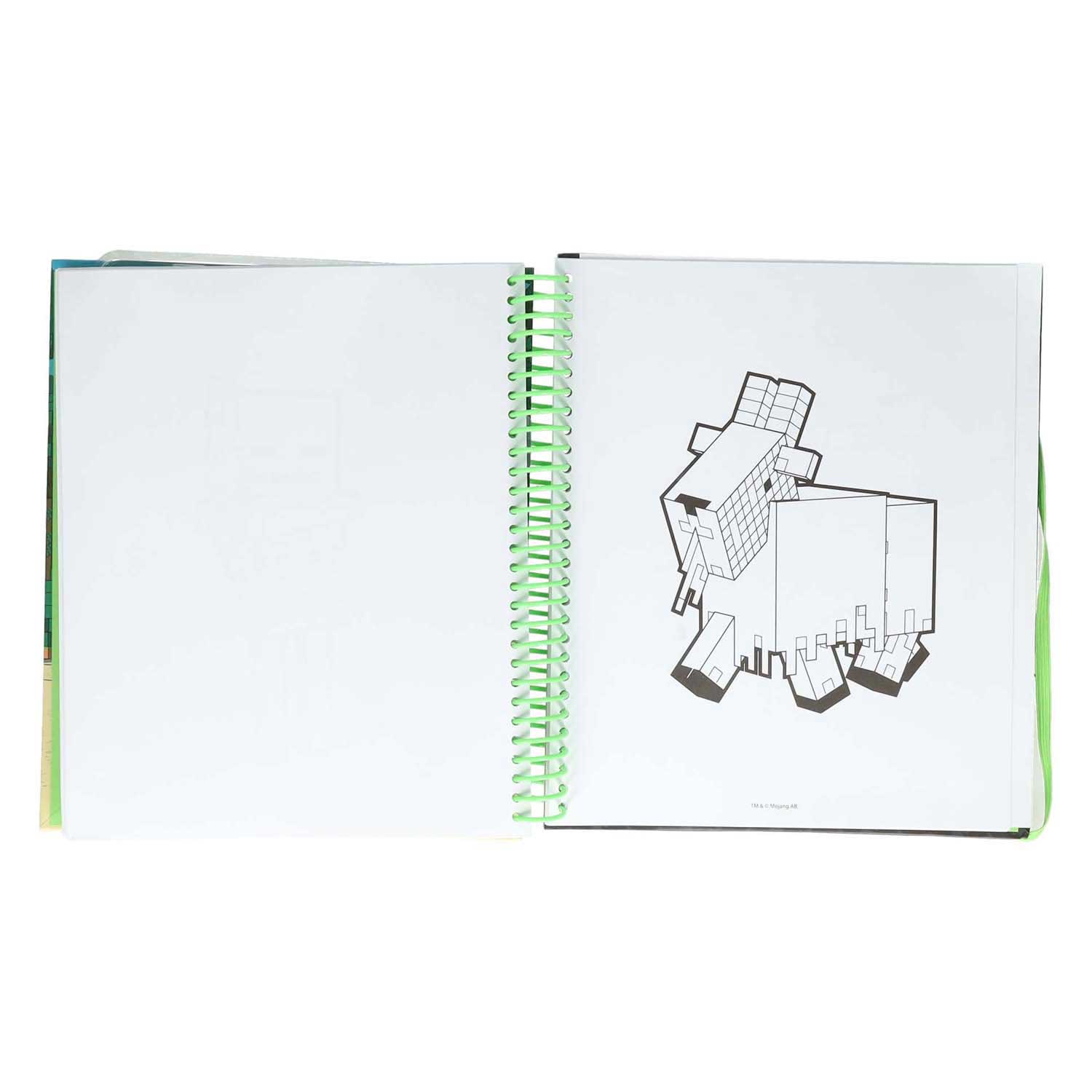 Minecraft Super Activity Book avec des autocollants