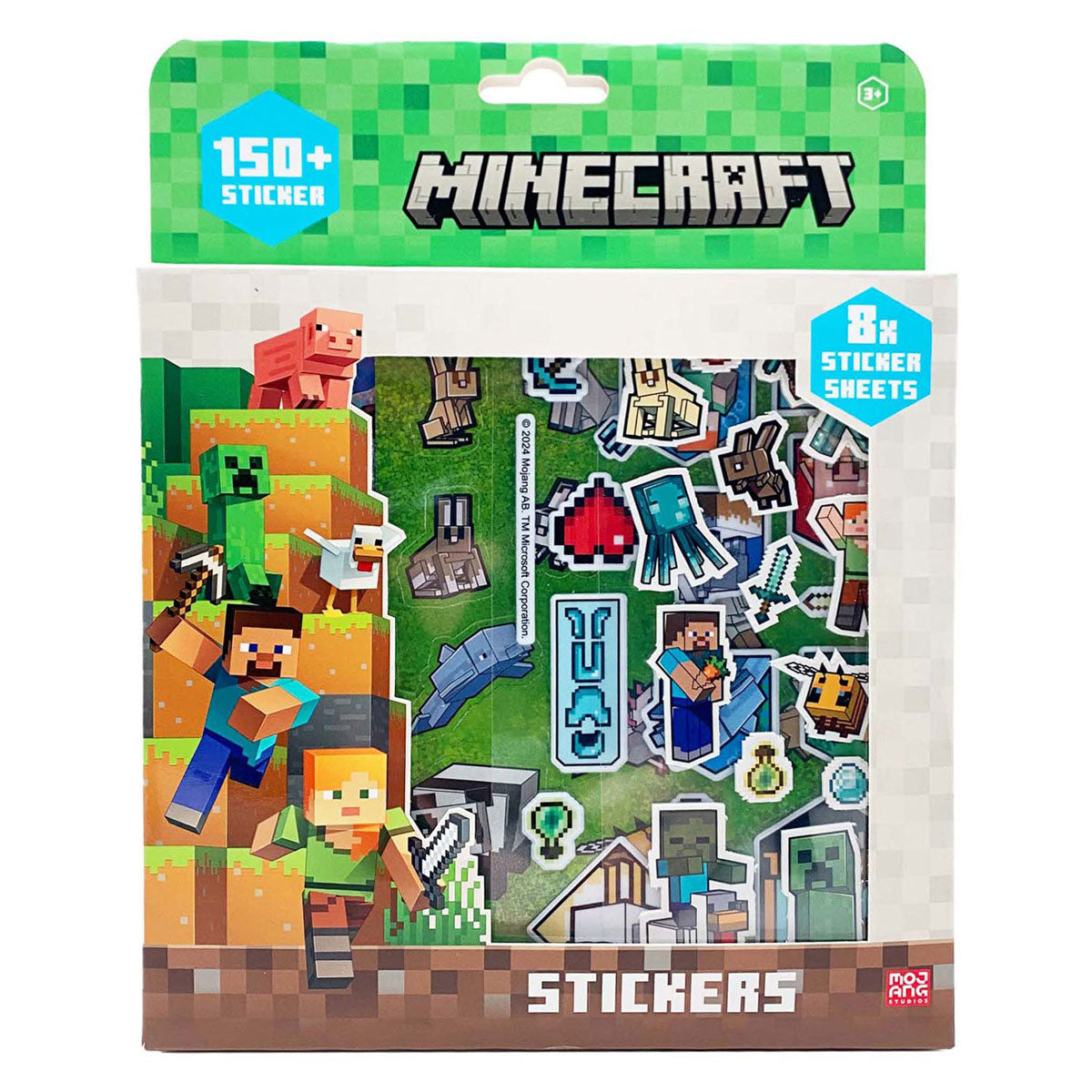 Ensemble d'autocollants Minecraft