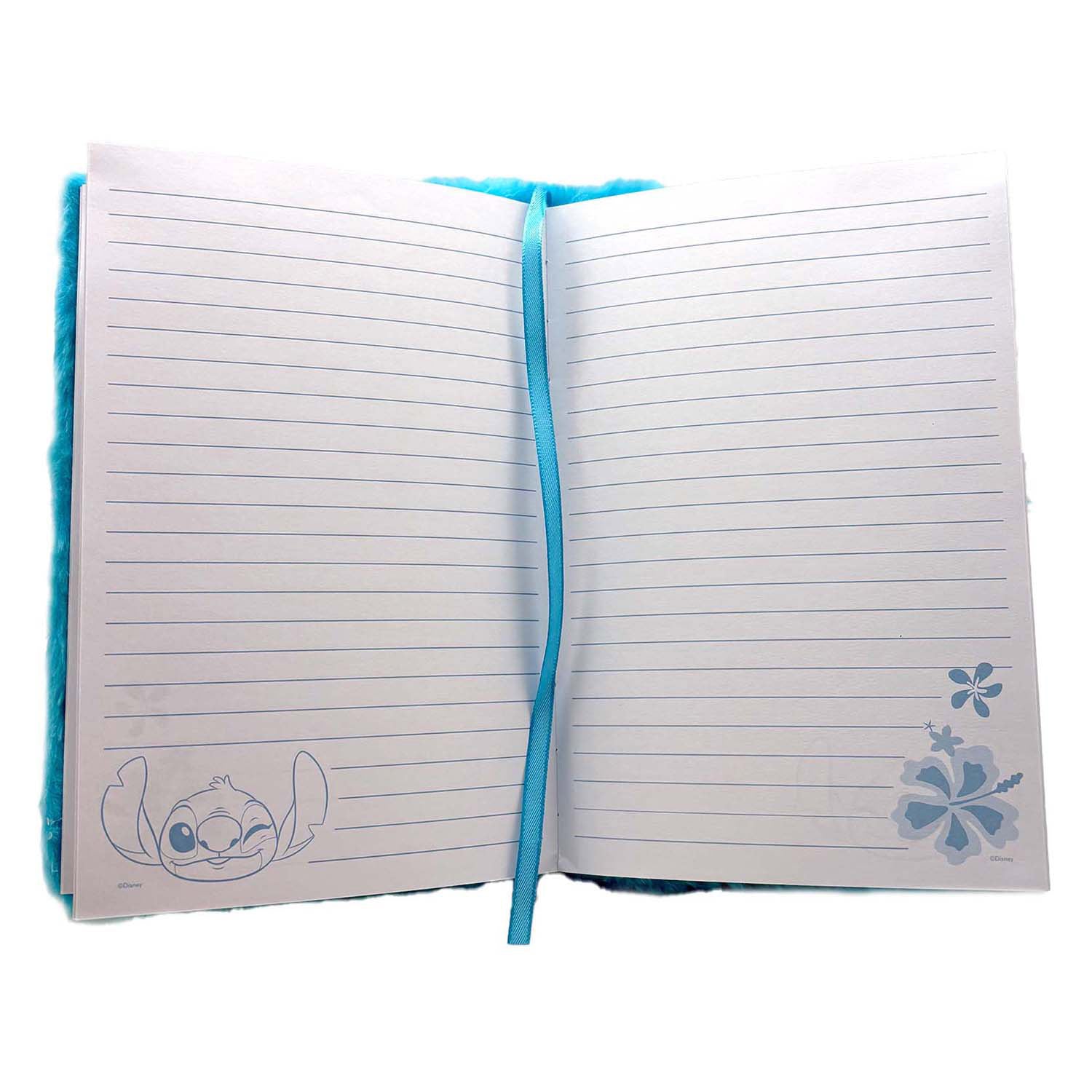 Carnet en peluche Stitch
