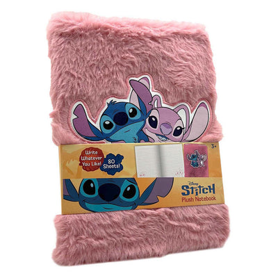 Carnet en peluche Stitch