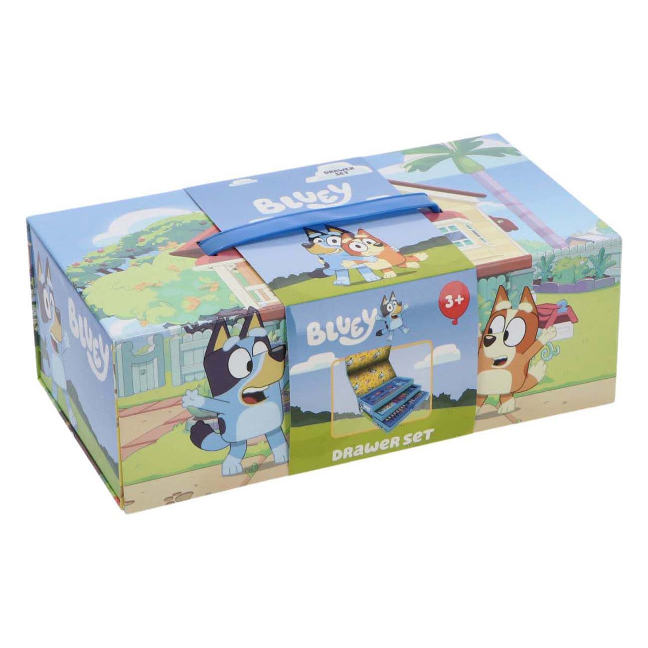 Set de valises couleur bleuté - 52 pcs.