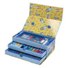 Set de valises couleur bleuté - 52 pcs.