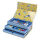 Set de valises couleur bleuté - 52 pcs.